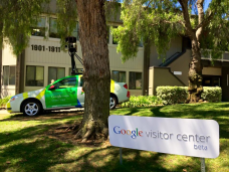 Googleplex receives so many visits from local residents and tourists, they opened a visitor center on campus.
