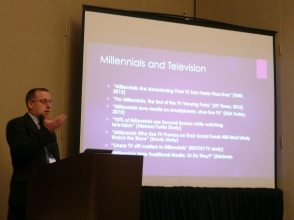 Jason Zenor from SUNY Oswego discusses millennials' perspectives on second screen adoption.